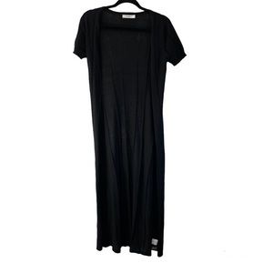 Mod Ref black sweater‎ duster small